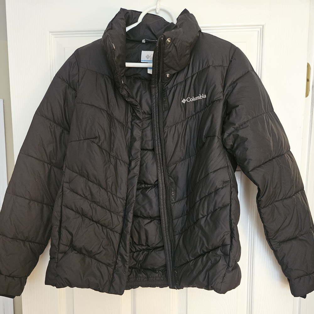 Columbia Adult Small Black Puffer Jacket